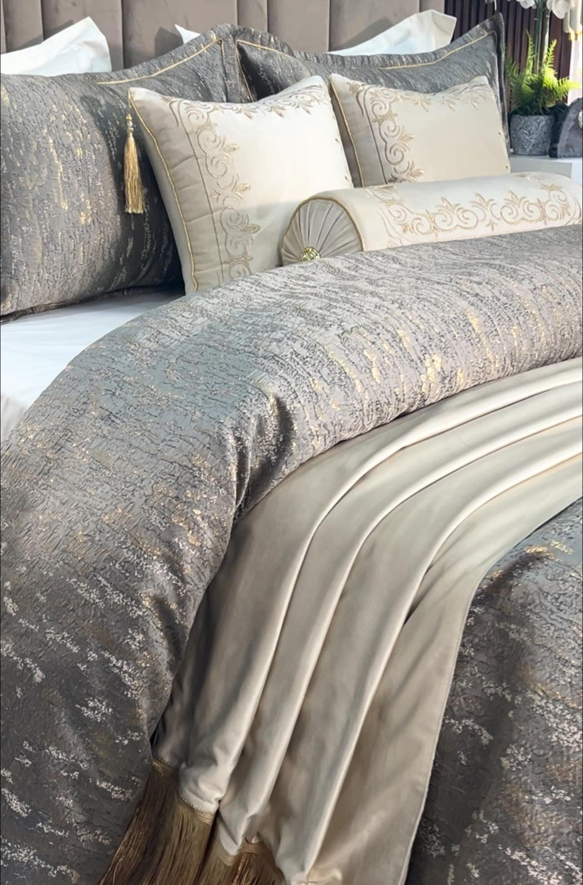 Cache couette de luxe