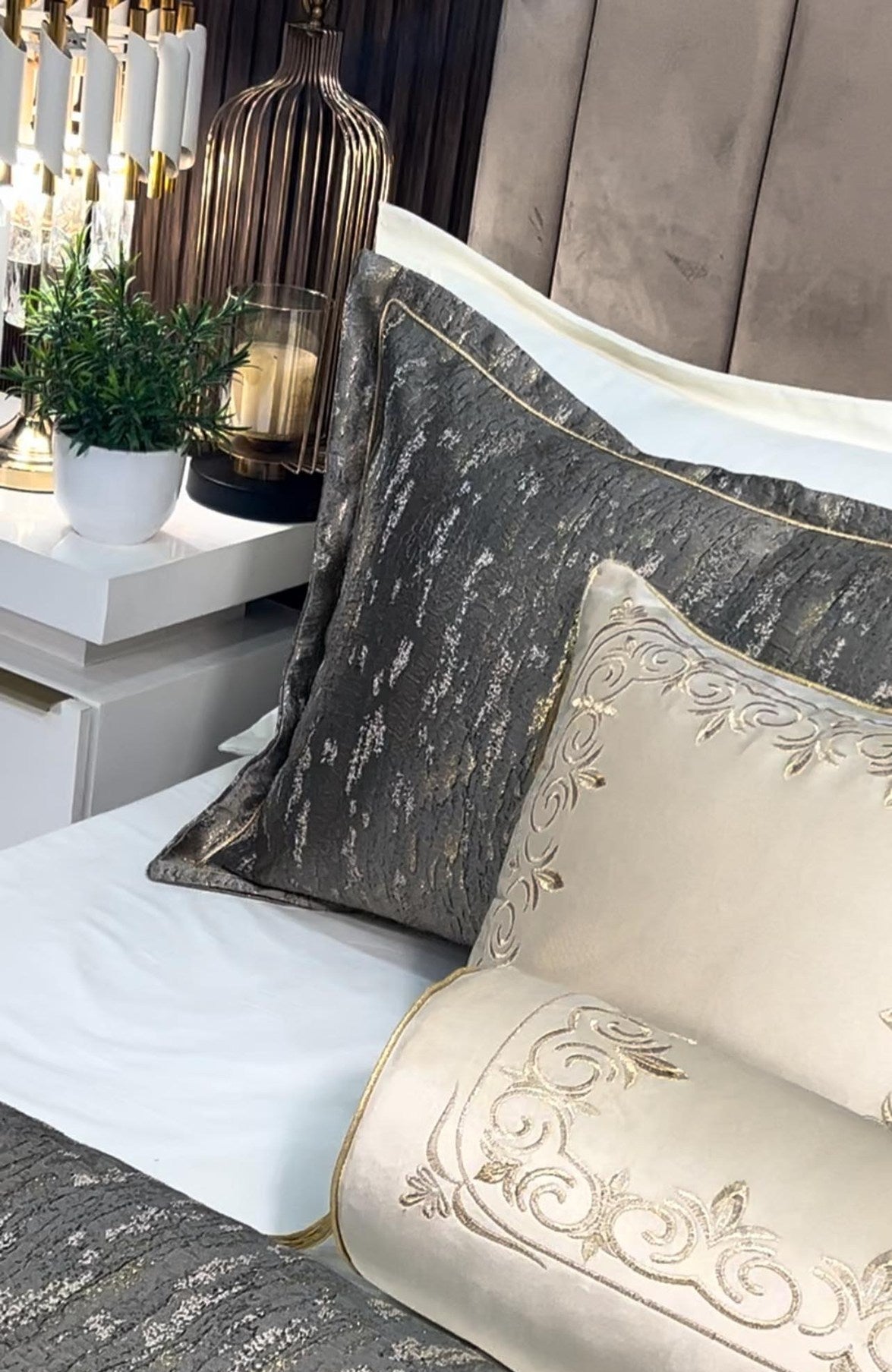 Cache couette de luxe