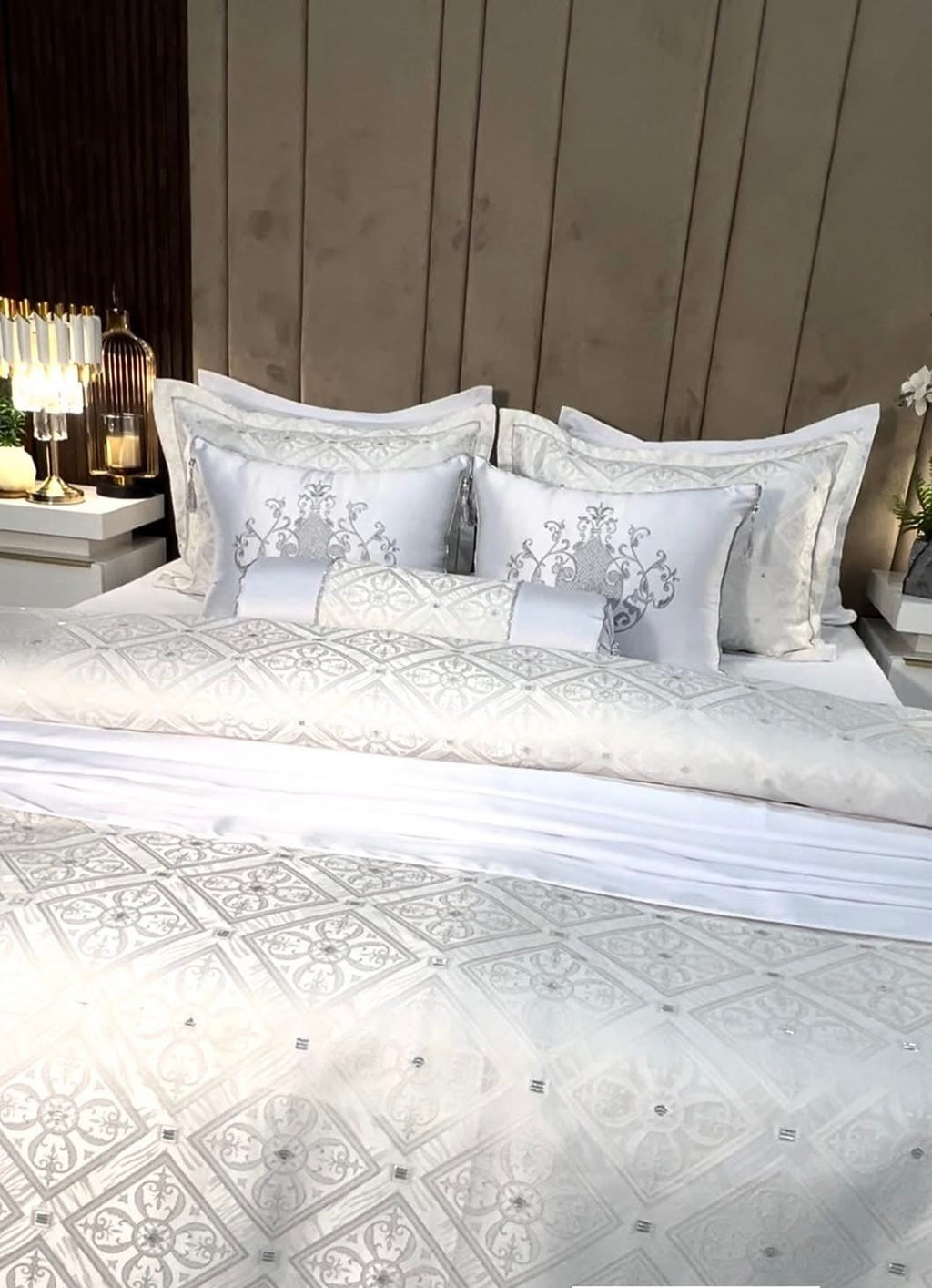 Cache couette de luxe
