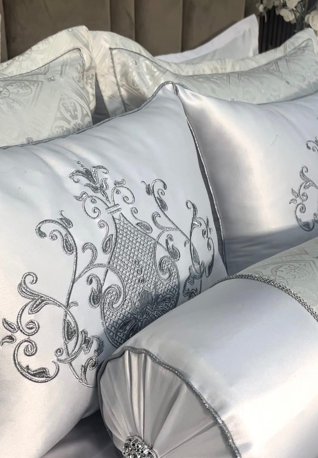 Cache couette de luxe