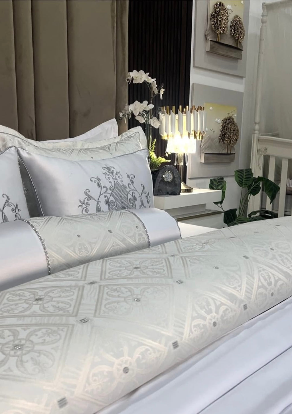 Cache couette de luxe