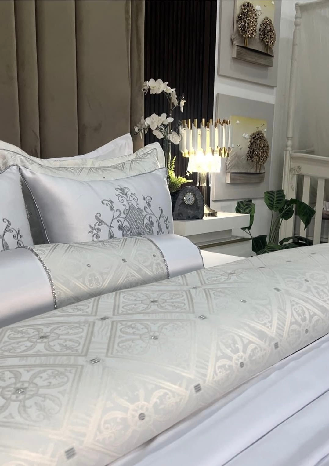 Cache couette de luxe