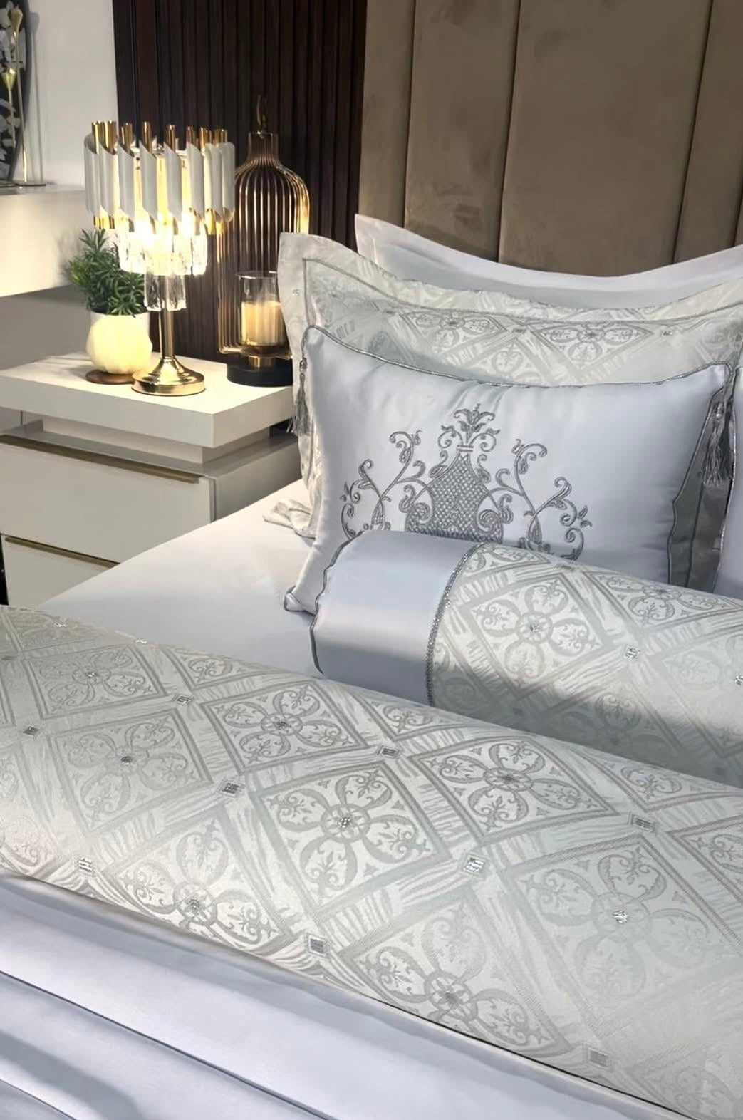 Cache couette de luxe