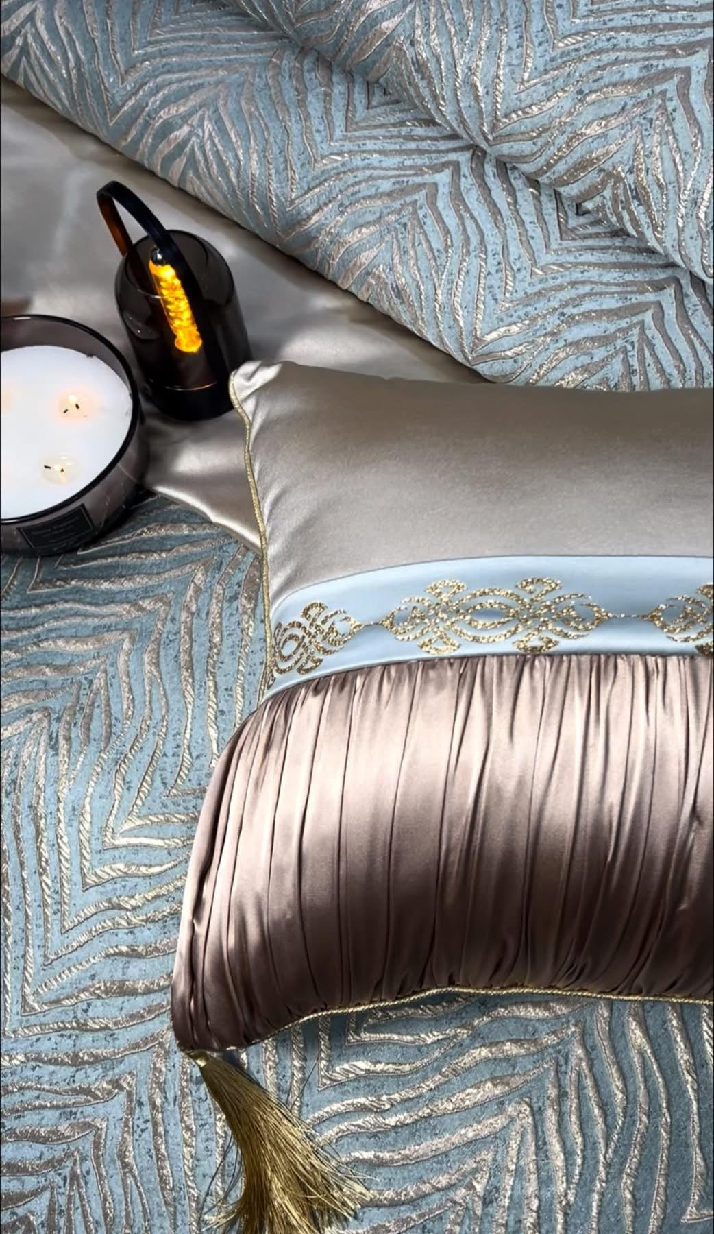 Cache couette de luxe🩵