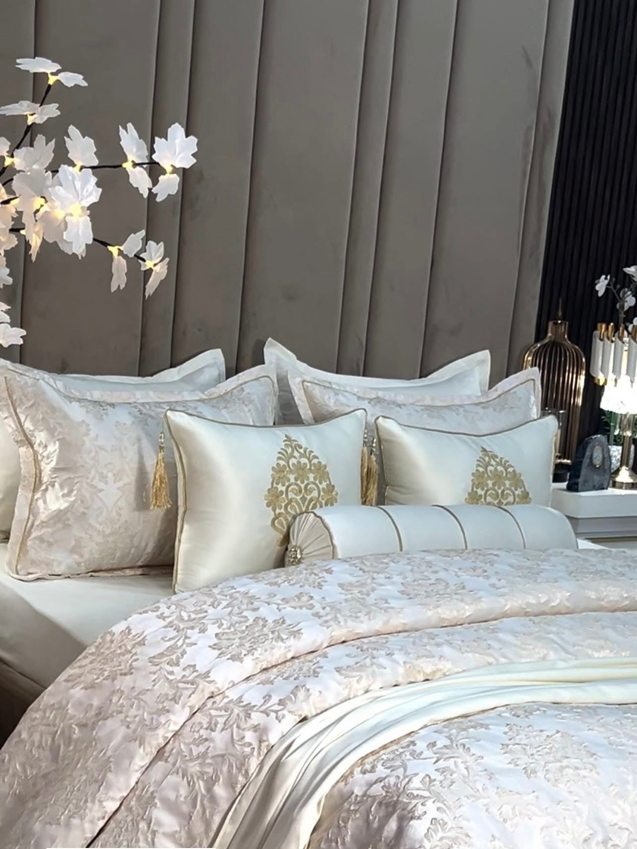 cache couette de luxe