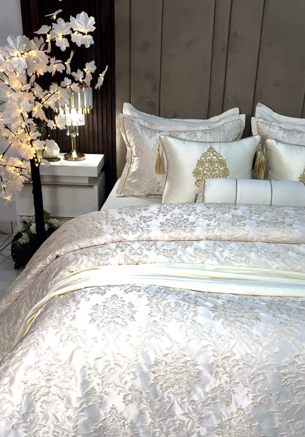 cache couette de luxe