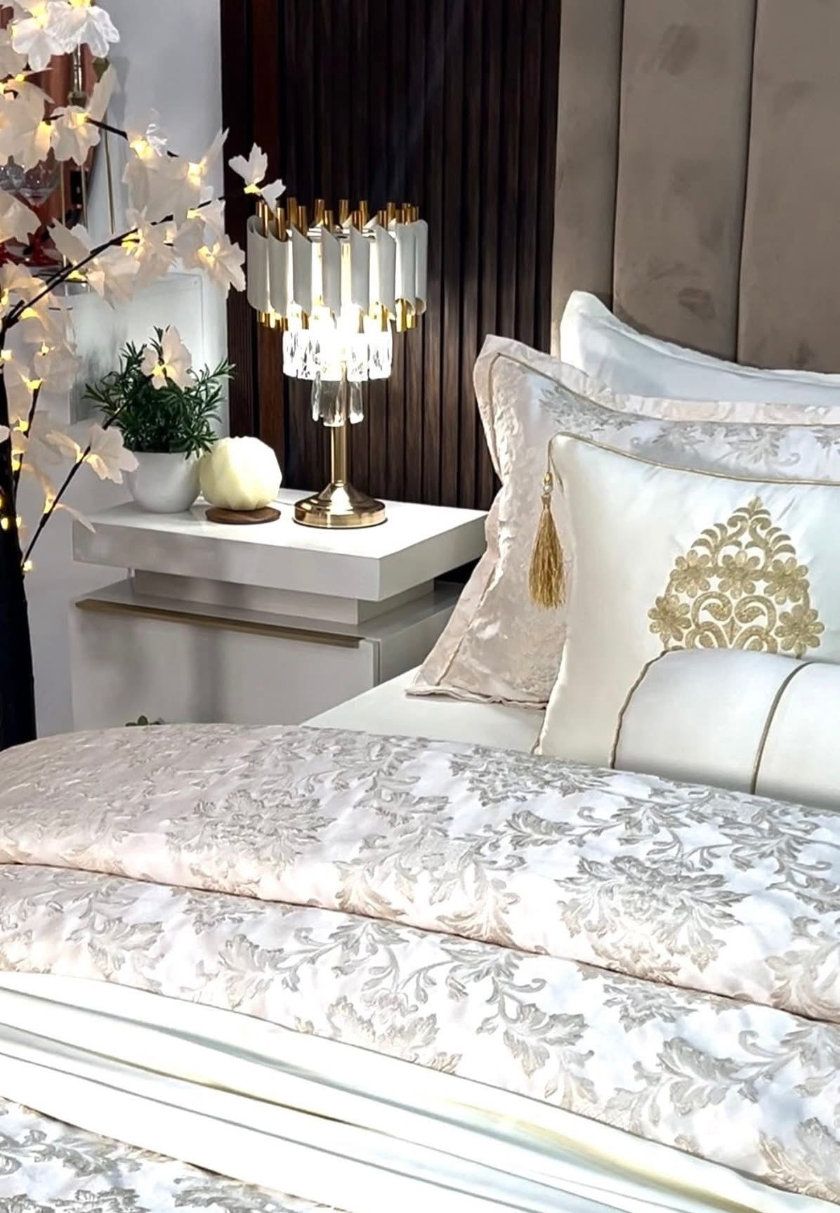 cache couette de luxe