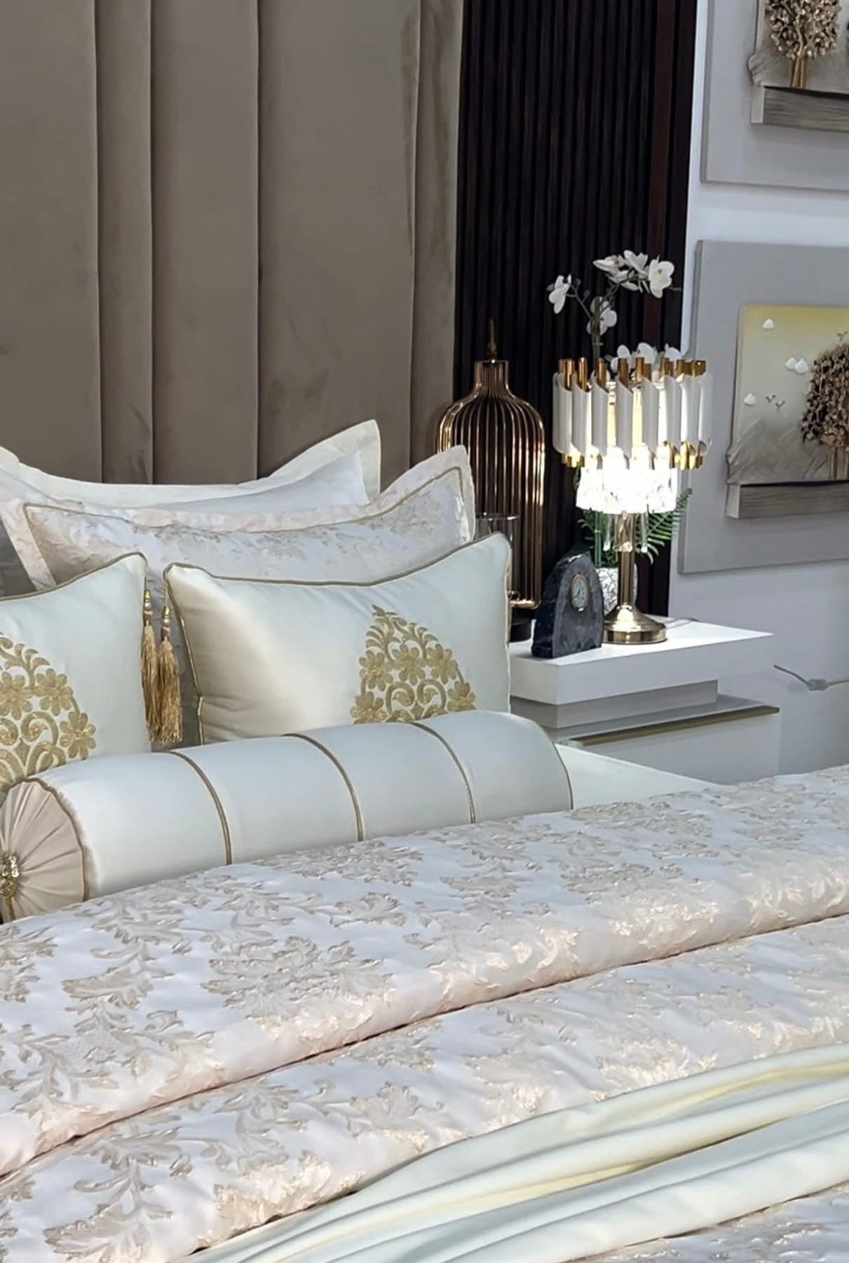 cache couette de luxe